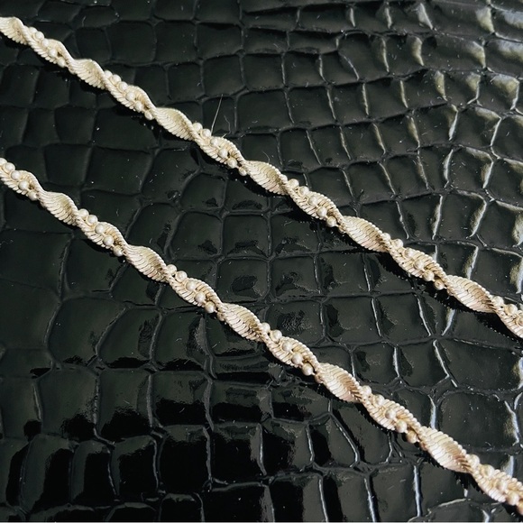 Grey Cat’s Eye Chrysoberyl Vintage Sterling Silver Dotted Pendant Chain … - Picture 7 of 8